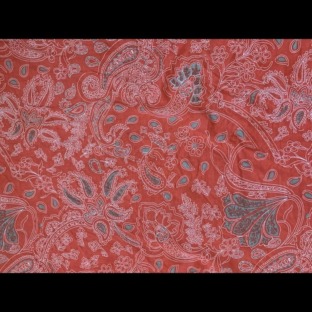 Vibrant Paisley Scarf